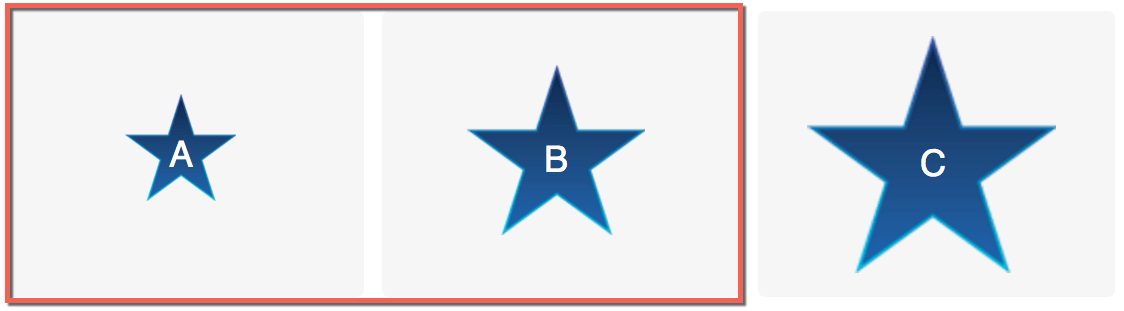 A blue star with a b and a c in the middle that demonstrates mutual entailment.