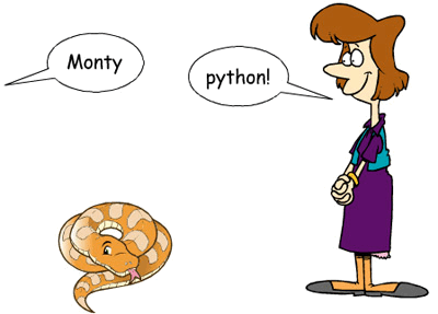 A woman is standing next to a python, creating a 36.5 Supplementary Stimulation Example #2.