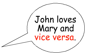 John and Mary have a reciprocal affection for each other.